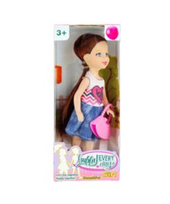 Papusa Happy 12 15cm + accesoriu
