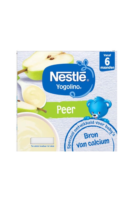 Iaurt cu pere, Nestlé Yogolino, +6 luni, 4x100g